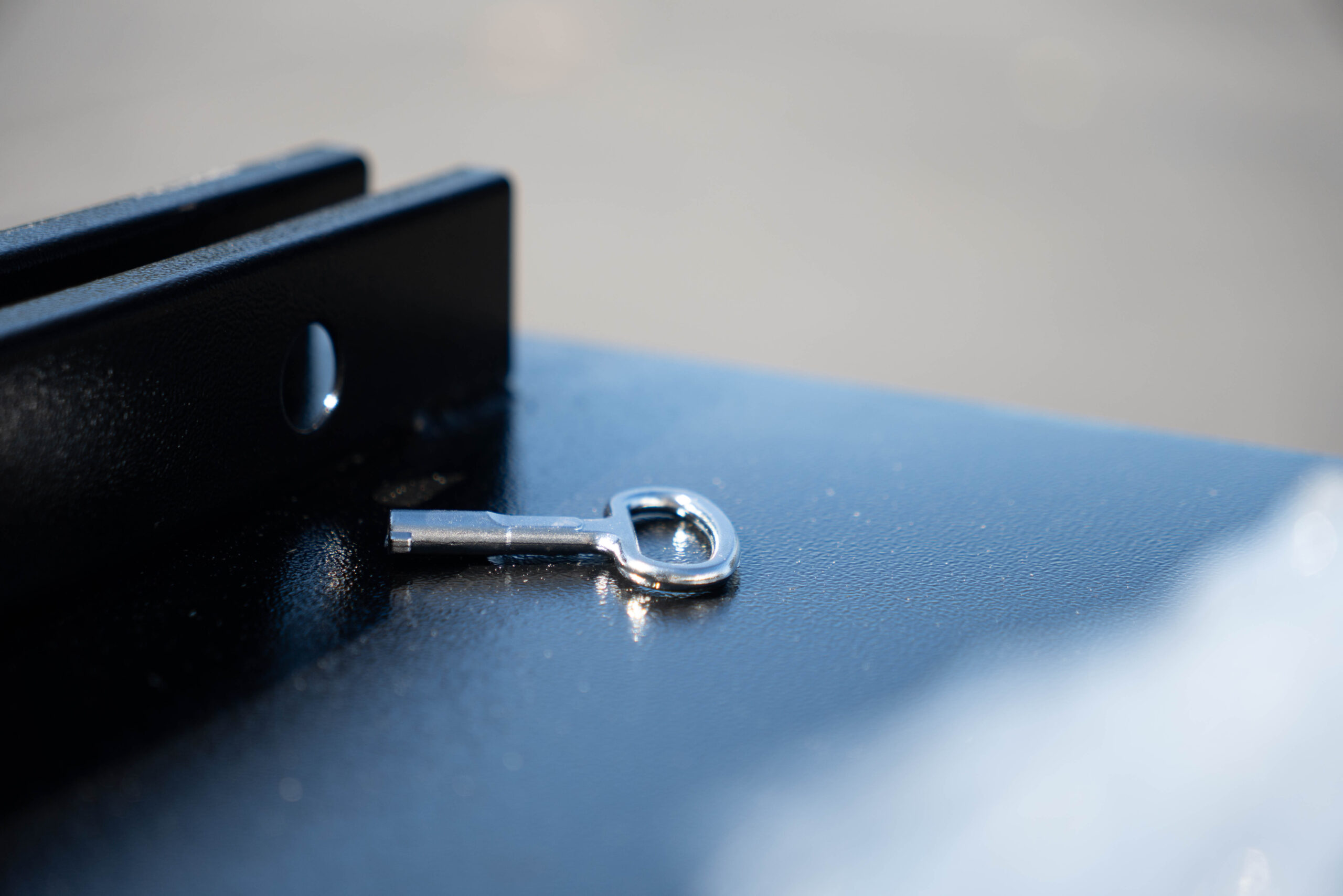 Defender enclosure secure locking system