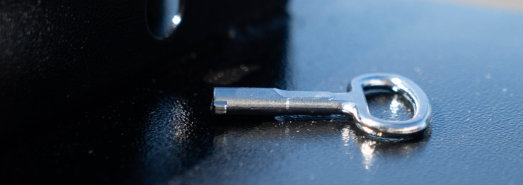 Integrator Series enclosure lock detail